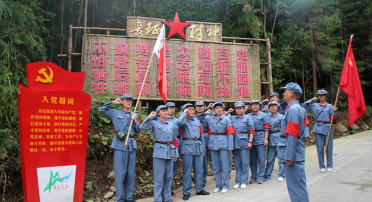 行后分院第六党支部 门诊精神科第十一党支部联合开展“重走长征路，铭记先烈事，岗位树新风，科教展风采”主题党日活动